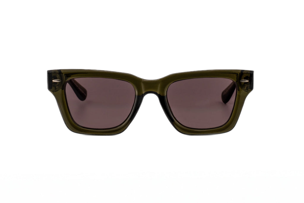 Boléro Knox — Bold Square Wayfarer Sunglasses, Glossy Black