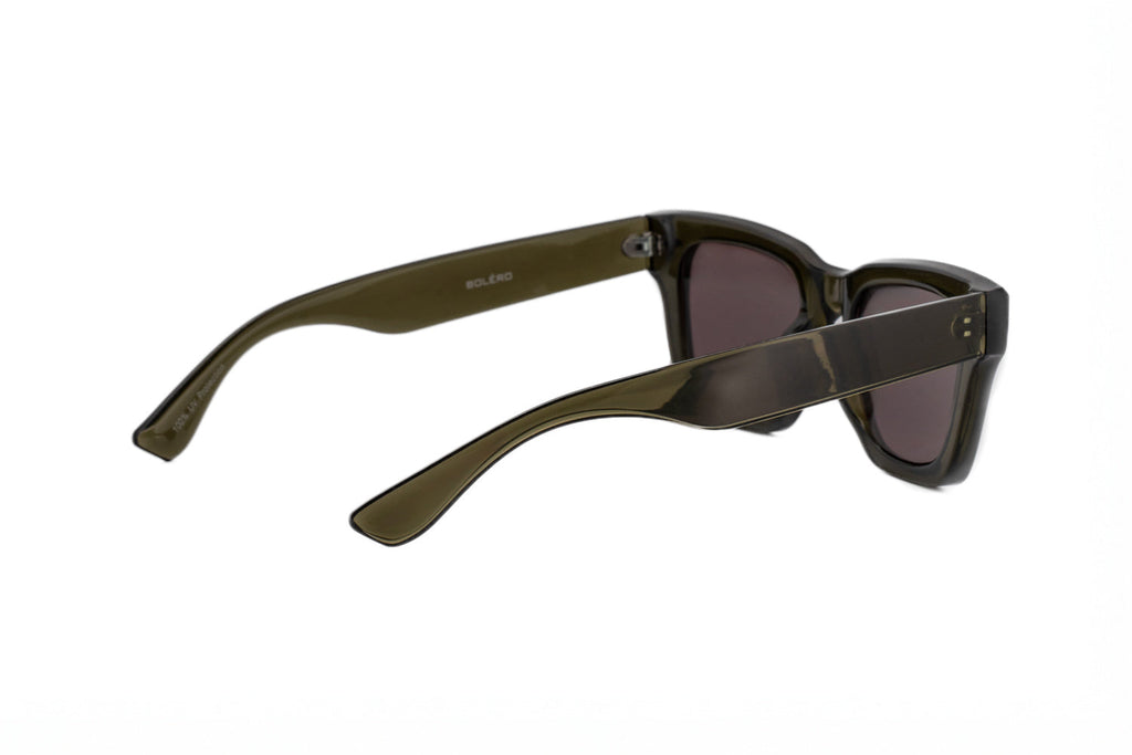Boléro Knox — Bold Square Wayfarer Sunglasses, Glossy Black