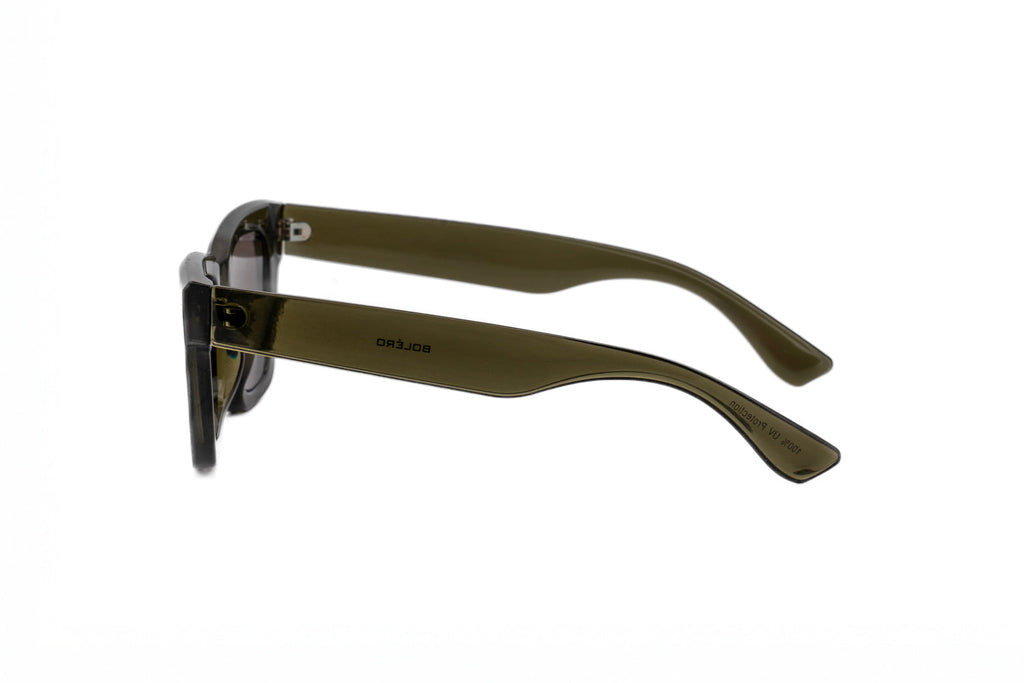 Boléro Knox — Bold Square Wayfarer Sunglasses, Glossy Black