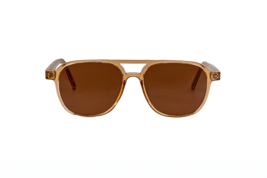 Boléro Zephyr — Retro Acetate Aviator Sunglasses