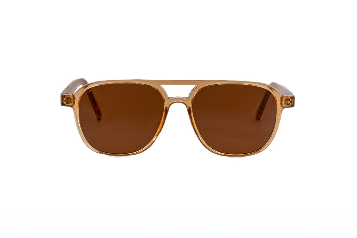 Boléro Zephyr — Retro Acetate Aviator Sunglasses