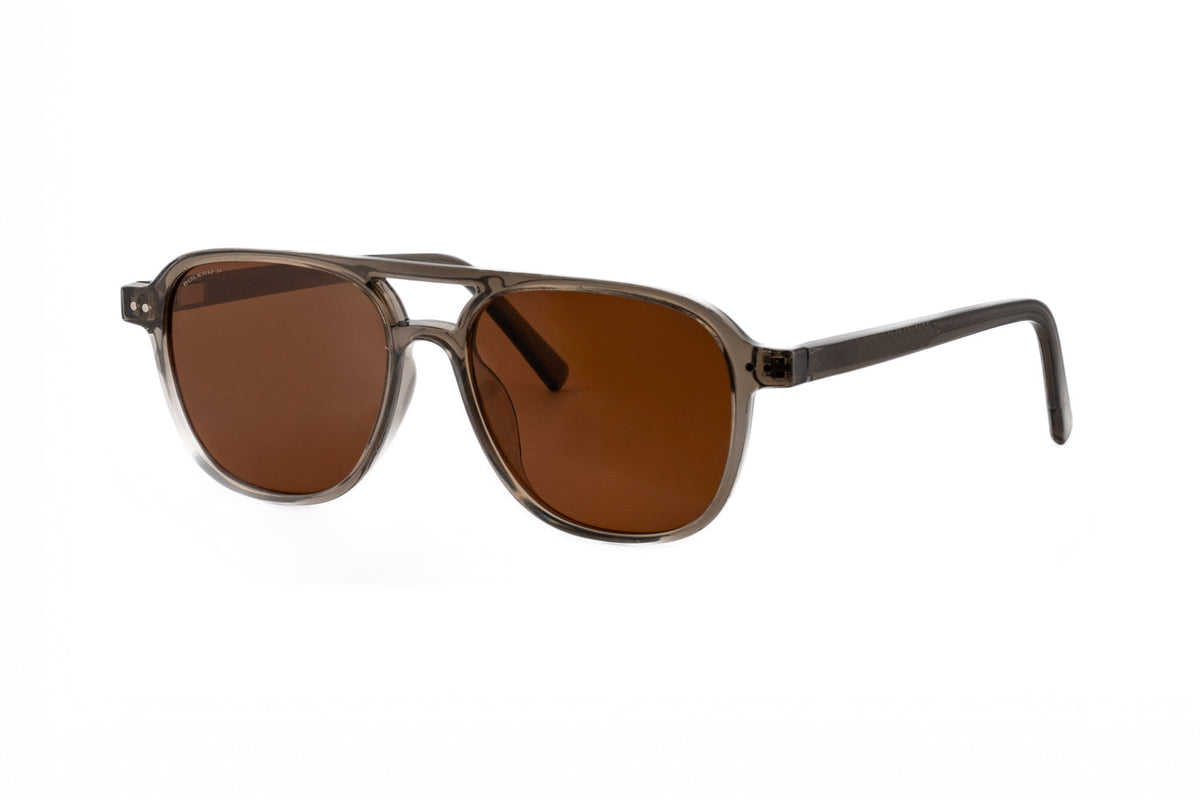 Boléro Zephyr — Retro Acetate Aviator Sunglasses