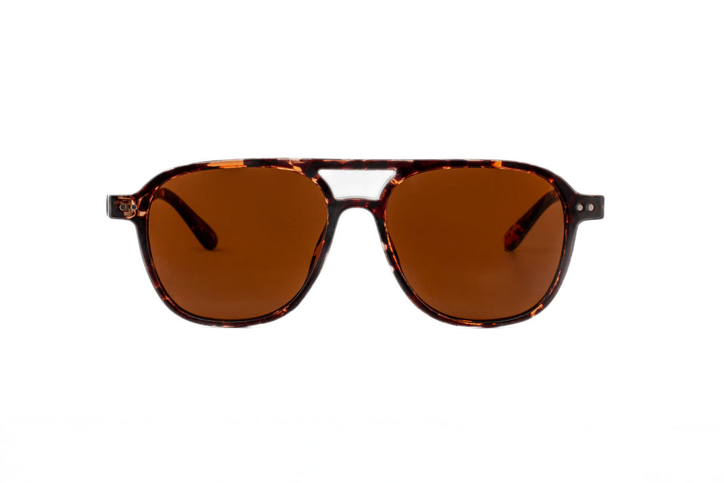 Boléro Zephyr — Retro Acetate Aviator Sunglasses