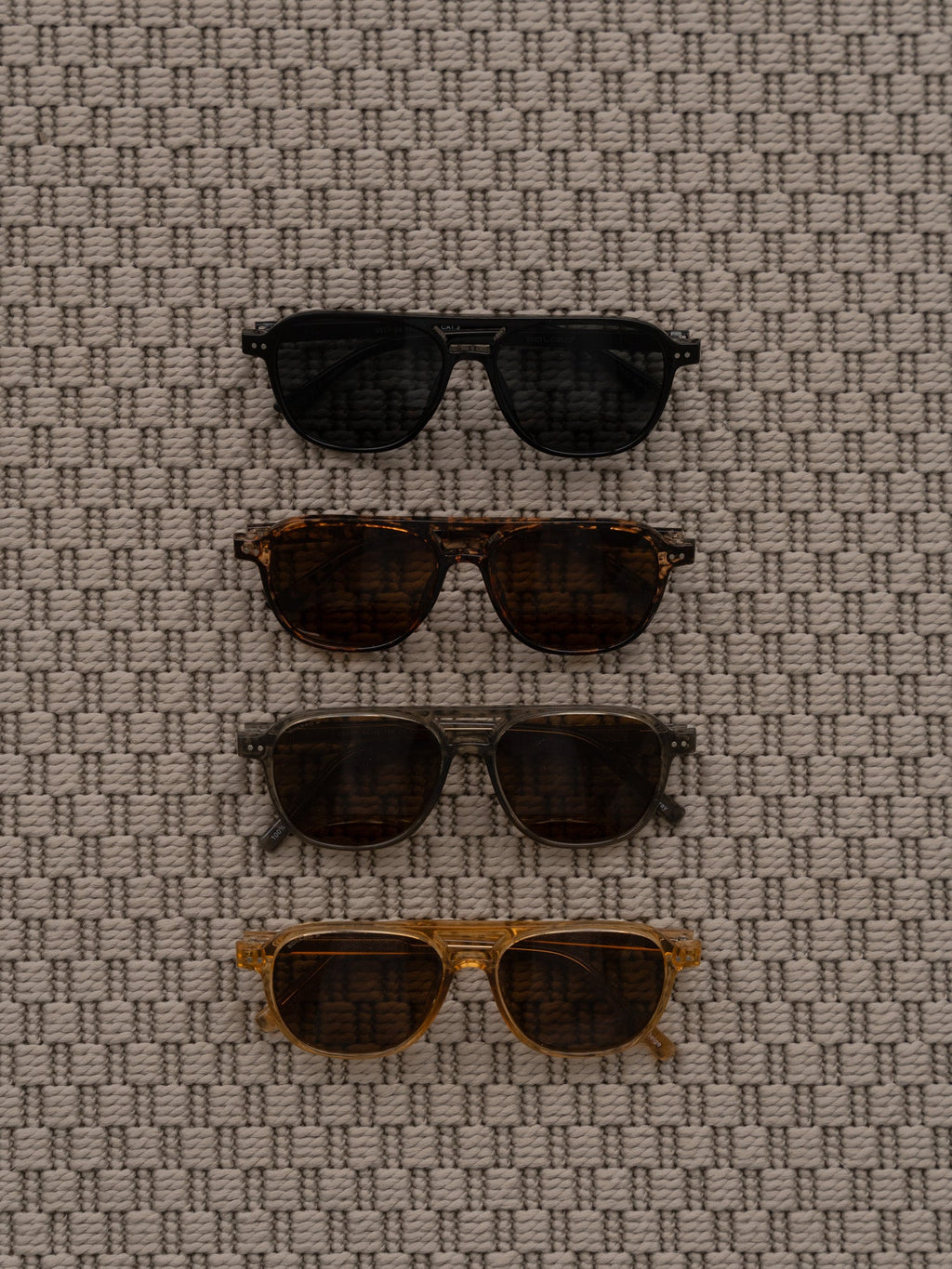 Boléro Zephyr — Retro Acetate Aviator Sunglasses