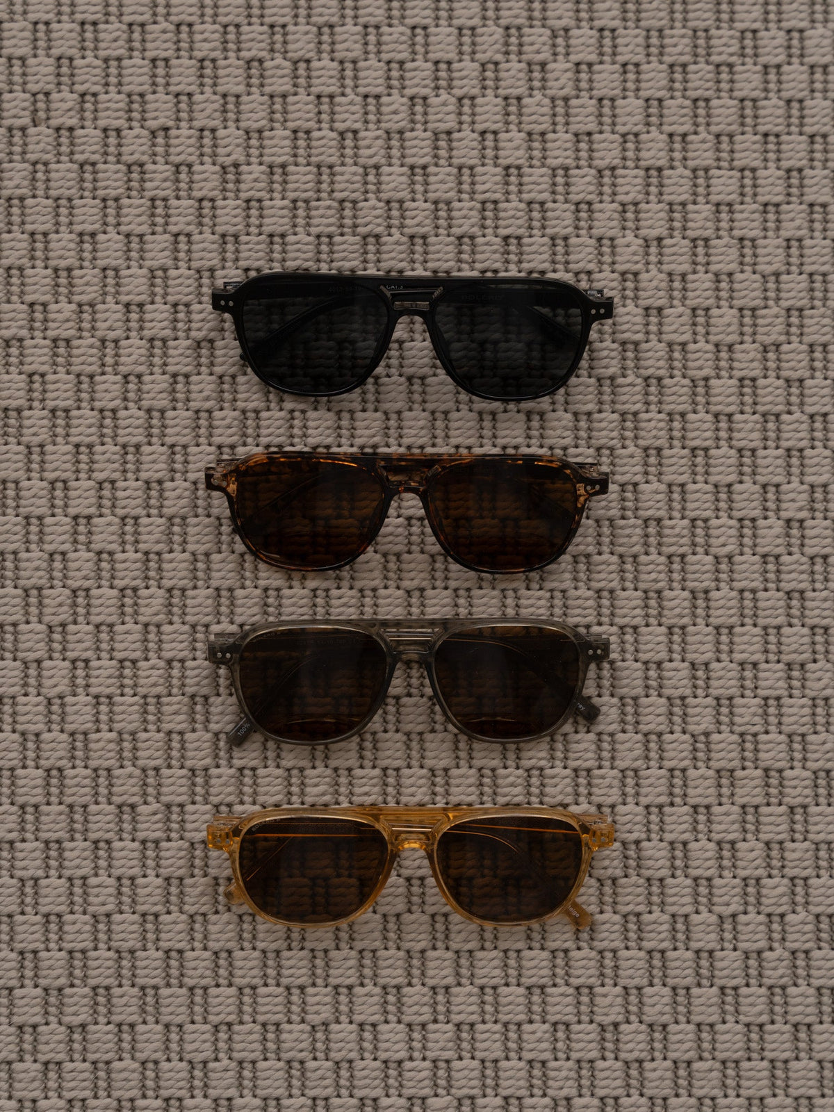 Boléro Zephyr — Retro Acetate Aviator Sunglasses
